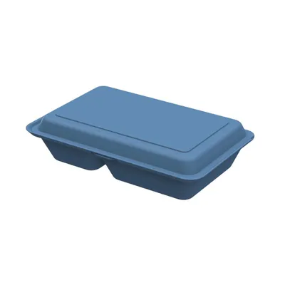 Produktbild von Medium Menübox "ToGo" in den Farben Schwarz, Braun, Blau, Grün & Rot - Ideale Verpackung für Ihr Essen unterwegs! Schwarz