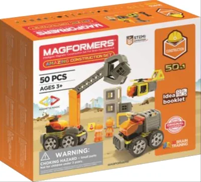 Produktbild von MAGFORMERS® Construction 278-57 Amazing Set Bausatz