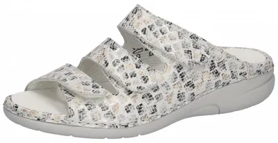 Produktbild von Waldläufer Gunna KUBA offwhite Pantolette Weiß in Gr. 38.5