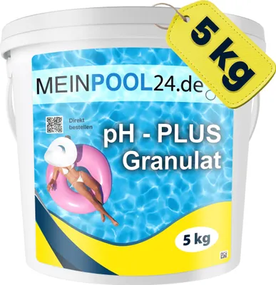 Produktbild von 5kg ph-Plus Granulat Erhöher Heber Pool Schwimmbad Wasserpflege Poolchemie heben