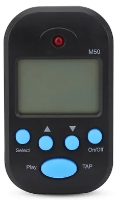 Image de Mini Digital Beat Tap M50 Tempo Métronome Clip Instruments de musique (Noir)