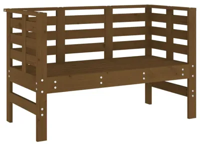 Obrázok produktu pre vidaXL Záhradná lavica medovo hnedá 111,5x53x71 cm z masívneho borovicového dreva