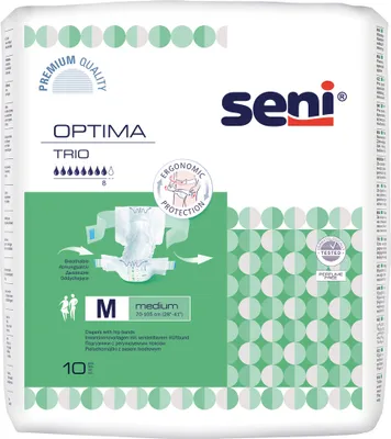 Image de Seni Optima Trio Medium - 1 paquet de 10 protections