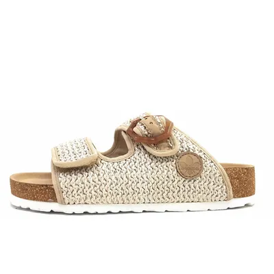 Produktbild von Rieker Damen Pantolette in Beige, Größe 36