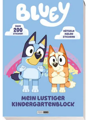 Produktbild von Bluey: Mein lustiger Kindergartenblock