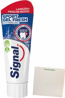 Produktbild von Signal Zahncreme Sport (75ml Tube) + usy Block