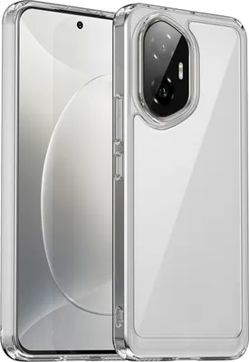 Image de Etui pour Honor 300 transparent, étui de protection antichoc en silicone TPU Transparent