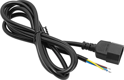 Produktbild von AKYGA Unterminiertes Stromkabel AK-OT-07A CCA IEC C13 1,5 m
