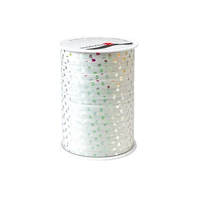 Produktbild von präsent Ringelband Cherie Metallic 100 m, Spule 10 mm, irisee (100 m)