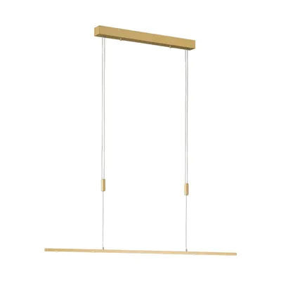 Immagine prodotto di Quitani LED lampada a sospensione Tolu, lunghezza 119 cm, ottone