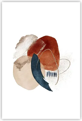 Produktbild von Poster - Poster ohne Rahmen - Abstraktion Flecken Modern - 61x91,5 cm - Wand Bild - Wanddeko - Wandbilder - Kunstposter - Wandposter - Bilder - Kunstdruck - Wanddekoration - Wandbild - P2XPA61x91-4561