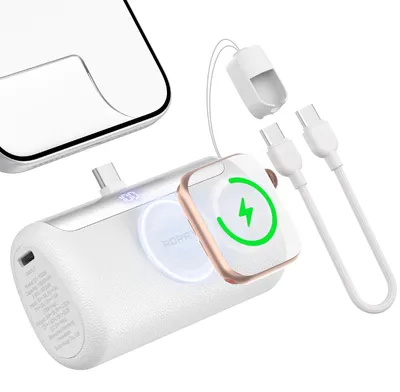 Obrázok produktu pre Powerbank RORRY PalmGo, 10000 mAh, mini, s technológiou PD 22,5 W a integrovaným USB-C portom