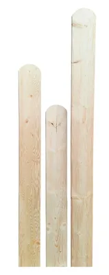 Produktbild von Zaunlatten 130x20mm Fichtenholz Holzzaun Holz Brett Zaunbrett Gartenzaun Länge: 120cm, 10x
