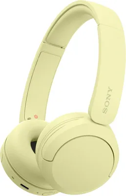 Produktbild von Sony WHCH520Y.CE7, Kabellos, Anrufe/Musik, 20 - 20000 Hz, 147 g, Kopfhörer, Gelb