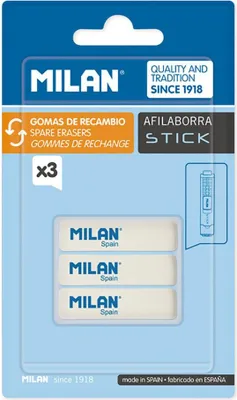 Productafbeelding van Milan BNM10236, Wit, 220 mm, 145 mm, 85 mm, 395 g, 3 stuks