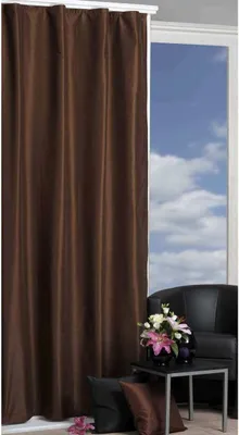 Produktbild von hopeg Thermogardine Alessia UB 140x245cm Braun