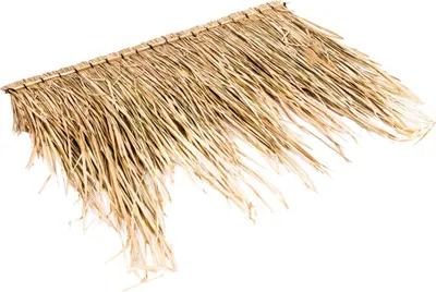 Produktbild von Palmendach-Paneele, Länge ca. 100cm, Breite ca. 60 bis 80cm | Palmenblatt-Dach, Farbe:Natur | 1 Stück