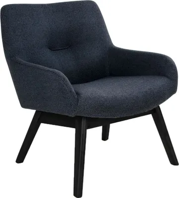 Produktbild von Relaxsessel >London< in Grau, Stoff - 63x73x65cm (BxHxT)