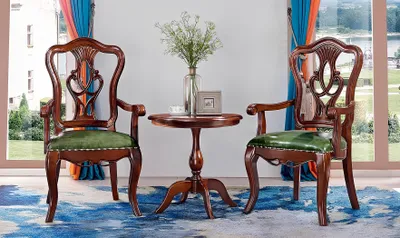 Produktbild von Stuhl Couchtisch Kaffeetisch Beistelltisch Designer Wohnzimmertisch Set 3tlg.