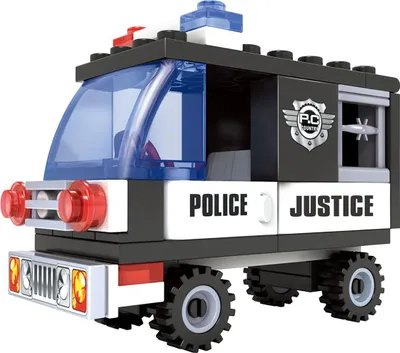 Produktbild von Bloxo Polizei Bausatz 48 Teile