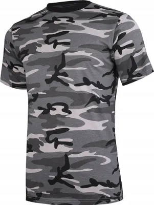 Produktbild von Mil-Tec Herren-T-Shirt Dark Camo