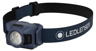 Produktbild von Ledlenser Stirnlampe HF4R Smoky Blue, 650lm, 130m Leuchtweite, 45h Laufzeit, IP67, Polymer USB-C 1350mAh