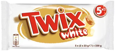 Produktbild von TWIX Multipack White 5x46g