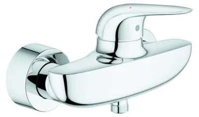 Produktbild von Grohe Einhebel-Brausebatterie Eurostyle 23722 Wandmontage eigensicher chrom