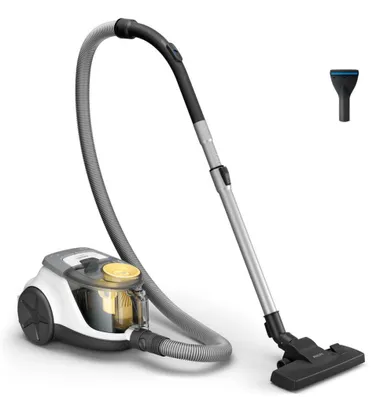 Produktbild von Staubsauger ohne Beutel, 850 W, PowerCyclone 4, 1,3 l, Weiß
