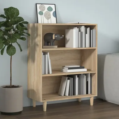 Produktbild von vidaXL Sideboard Sonoma-Eiche 69,5x32,5x90 cm Holzwerkstoff