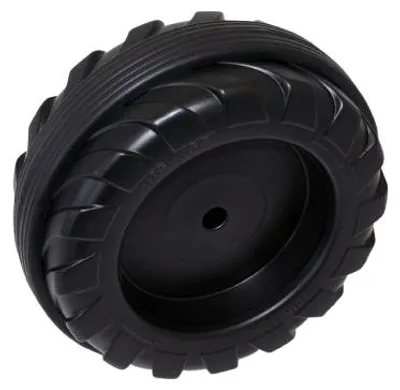 Productafbeelding van Rolly Toys Onderdeel: Wiel Zwart 165x165x66mm
