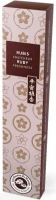 Produktbild von Räucherstäbchen mit Halter - Rubin ohne Rauch 40Stk.