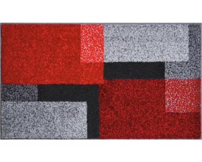 Obrázek produktu pro ATALA - Koupelnová předložka 60x100 cm, červená