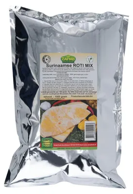 Obrázok produktu pre Zainab Roti Mix 1000 g – Tradičná indická múčna zmes na jemné roti