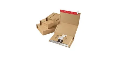 Obrázok produktu pre Univerzálny prepravný obal ColomPac, pre formáty DIN A5+ Vnútorné rozmery: (Š)251 x (H)165 x (V)-60 mm - 20 kusov (CP 020.04)