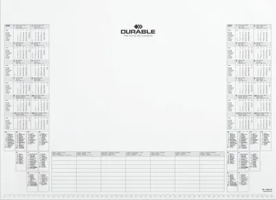 Produktbild von Dauerhaft - Kalenderblock 2024-2025
