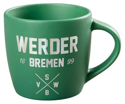 Zdjęcie produktu dla Metalowy kubek piłkarski SV Werder Brema