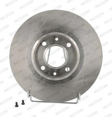 Image de 2 disques de frein FERODO, modèle DDF489, compatibles avec les modèles PEUGEOT 306 berline (7A, 7C, N3, N5)