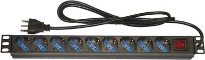 Produktbild von LINK LK10053, Stromverteiler, Schwarz, 1 Stück(e)