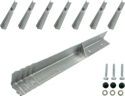 Produktbild von 8 x HOQ Sicherheits-Winkelanker 45 x 45 x 500 mm