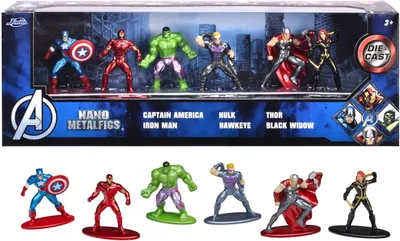 Produktbild von Jada Marvel Avengers Diorama Pack
