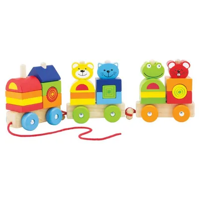 Immagine prodotto di Pintoy 4 Friends Houten Blokken Trein