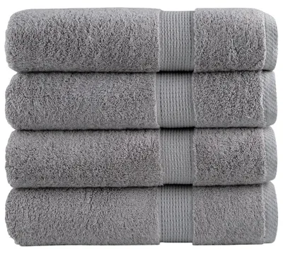 Zdjęcie produktu dla Ręczniki vidaXL Premium SOLUND, 4 szt., szare, 50 x 100 cm, 600 g/m²
