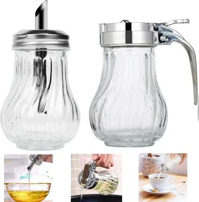 Image de Saupoudreuse à sucre en deux parties, couvercle en acier inoxydable, poignée, pour la cuisine, le café