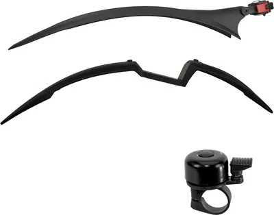 Zdjęcie produktu dla Zestaw Polisport Cross Country Evo do błotników 26/27,5/29" wraz z dzwonkiem rowerowym