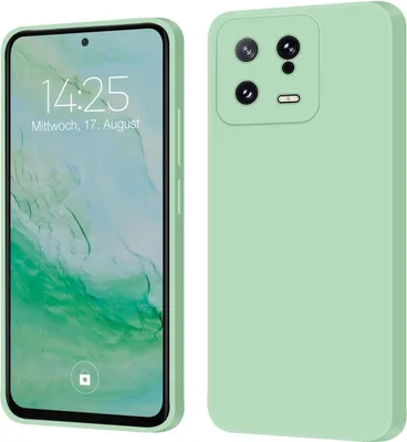 Produktbild von Hülle für Xiaomi 13 5G Case Cover Bumper Silikon Softgrip Schutzhülle Farbe: Türkis