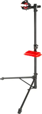 Immagine prodotto di M-Wave: cavalletto di montaggio e riparazione per biciclette, regolabile in altezza da 90 a 160 cm, pieghevole, con ganascia girevole e vassoio di appoggio