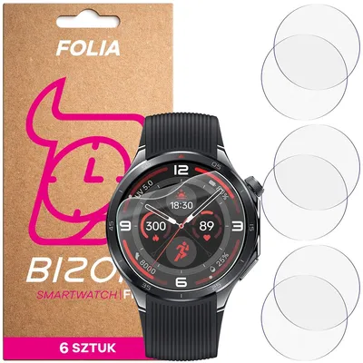 Produktbild von 6x Schutzfolie für den Bildschirm für OnePlus Watch 3, Bizon Watch HydroFlex