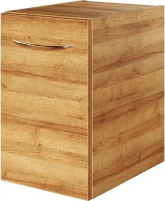 Produktbild von pelipal Unterschrank Xpressline 1 Tür 4035 BxHxT 30 x 48,2 x 43,5 cm Eiche Riviera mit Griff