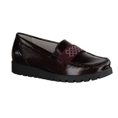Obrázok produktu pre Semler dámske nízke topánky pohodlné slip-on červené voľný čas, veľkosť topánok:EUR 37 | UK 4